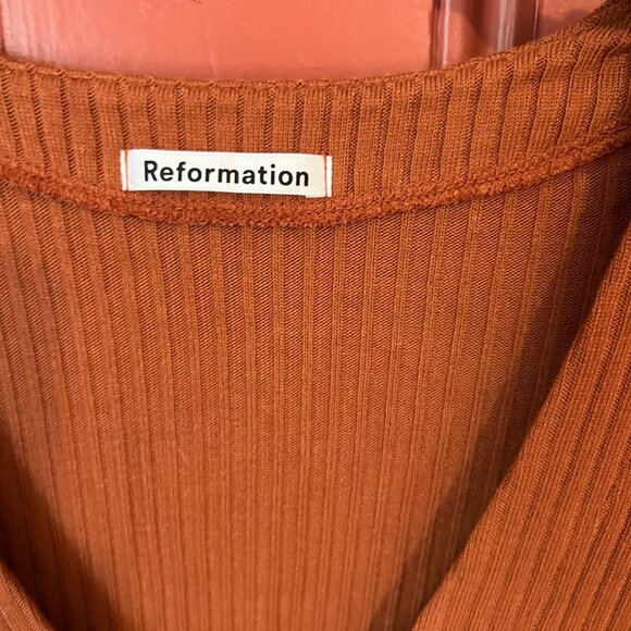 Reformation Gellar knit top Size S - Picture 3 of 9